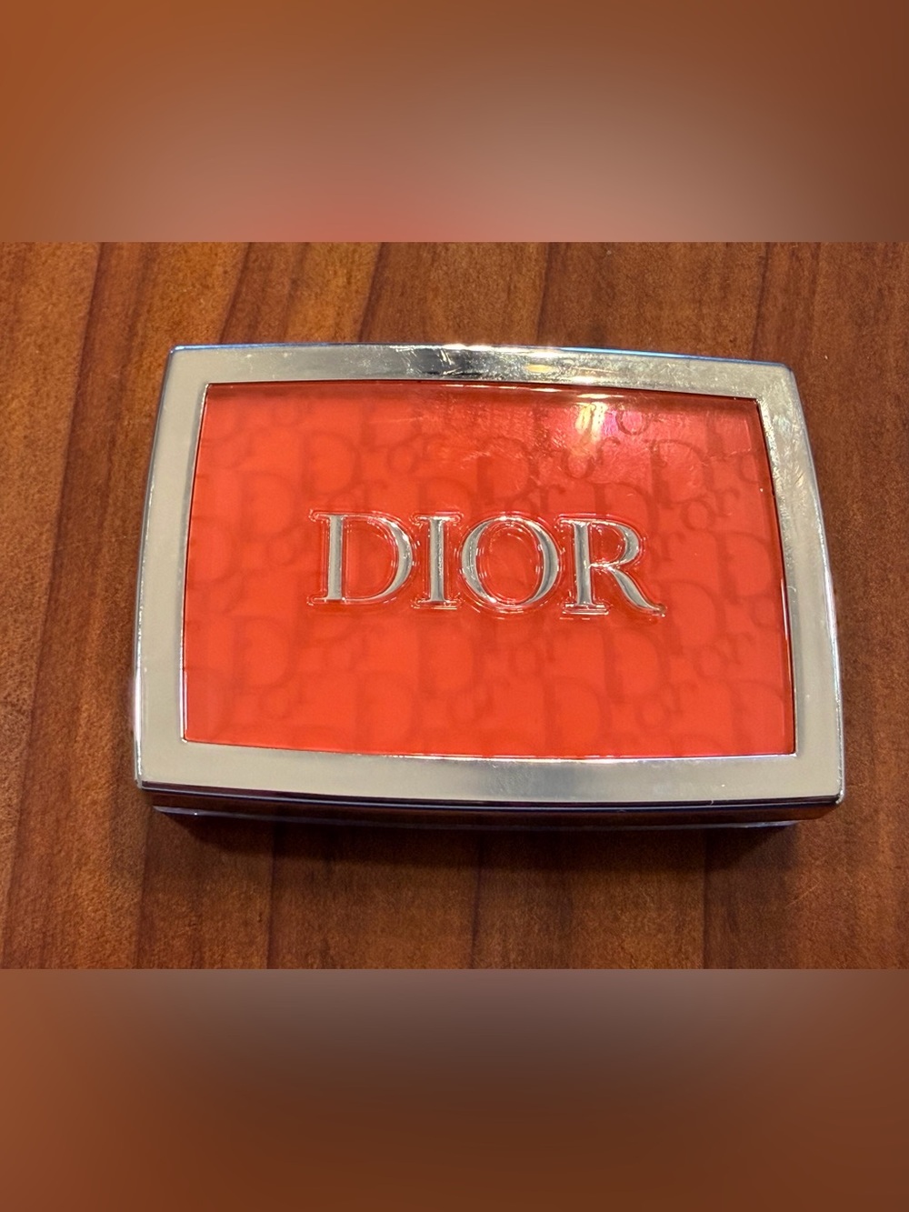 DIOR Rosy Glow Blush 061 Poppy Coral 0.15oz / 4.4g Full Size Discontinued NWOB